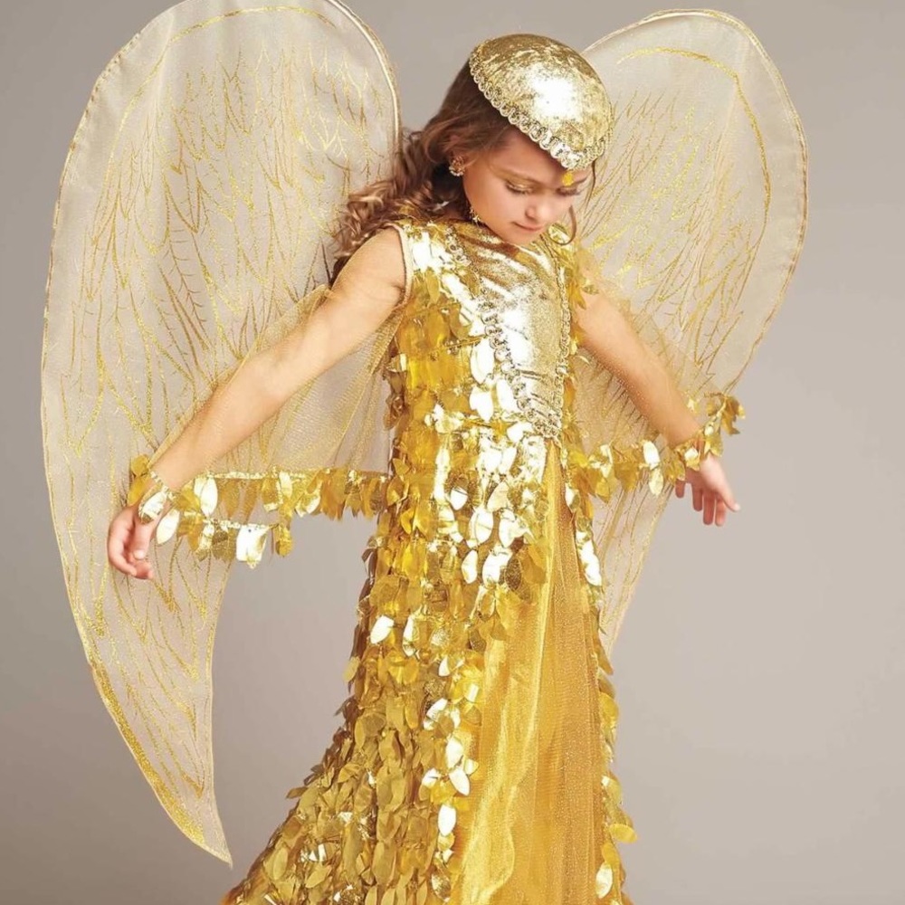 Chasing Fireflies Gold Phoenix Costume - Sz 6